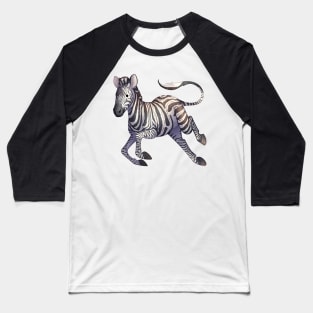 Cozy Zebra Baseball T-Shirt